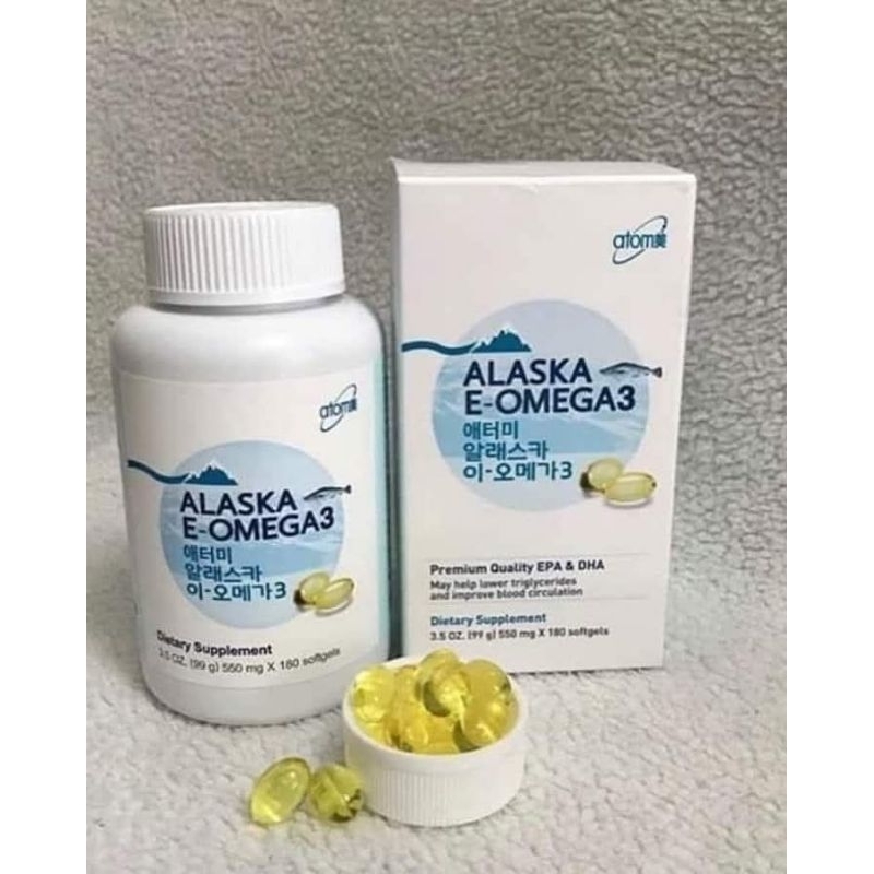 Atomy omega 3 alaska E 180sofgel original