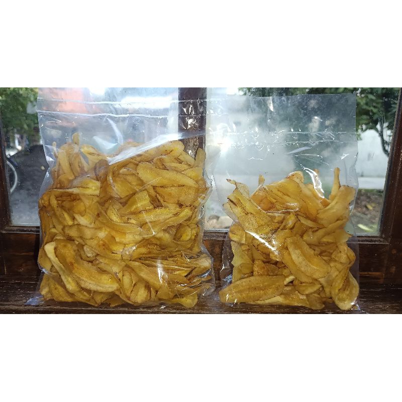 

Keripik / Ceriping Pisang Kepok ASLI rasa manis