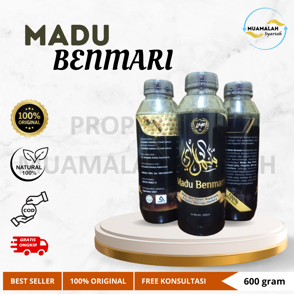 

MADU BENMARI (Plus PROPOLIS) | Sudah diruqyah