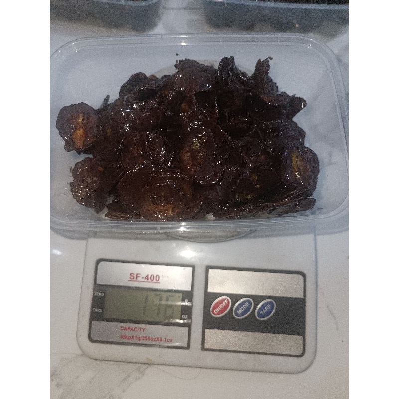 

Keripik pisang coklat lumer