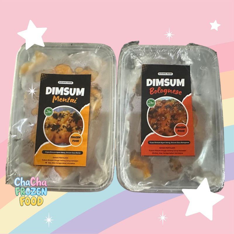 

DIMSUM MENTAI & BOLOGNESE 1 BOX ISI 10PCS PREMIUM