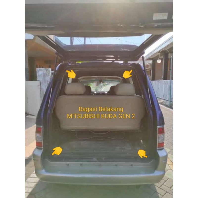 KARET BAGASI BELAKANG MITSUBISHI KUDA GEN 2