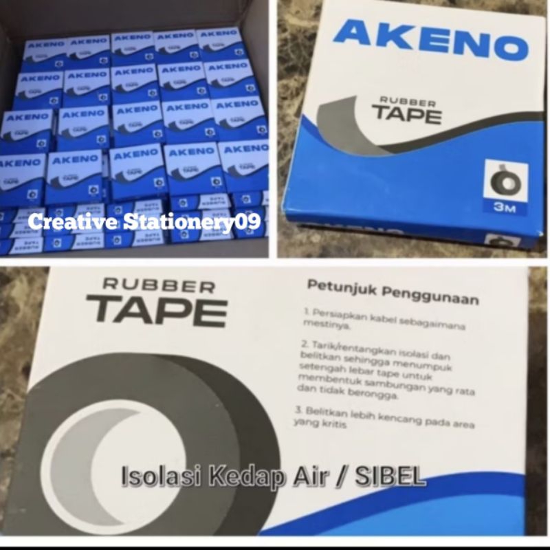 Isolasi Lakban Kabel Pompa Air Anti Air / Isolasi Waterproof Anti Air Murah Akeno