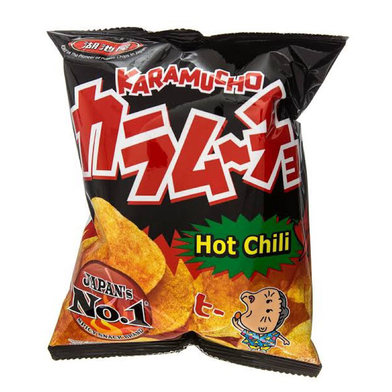 

Kokeiya Potato Snack Kentang Karamucho pedas dan asin