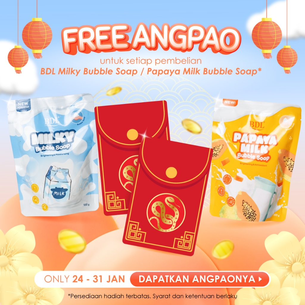 

Special Chinese New Year - Free Angpao (BDL Soap)