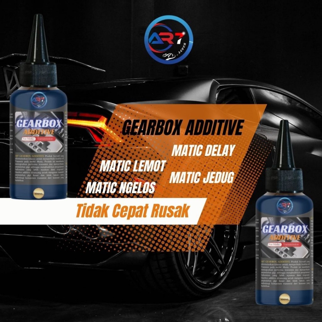 AR7 GEAR BOX ADDICTIVE ORIGINAL OLI GEAR BOX MOBIL OLI METIC JEDUG