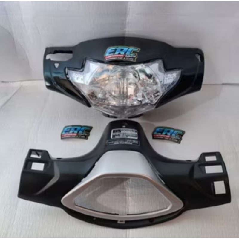 BATOK TOTOK DEPAN BELAKANG PLUS REFLEKTOR HONDA SUPRA X 125 LAMA 2005-2006 STANDRD ORI