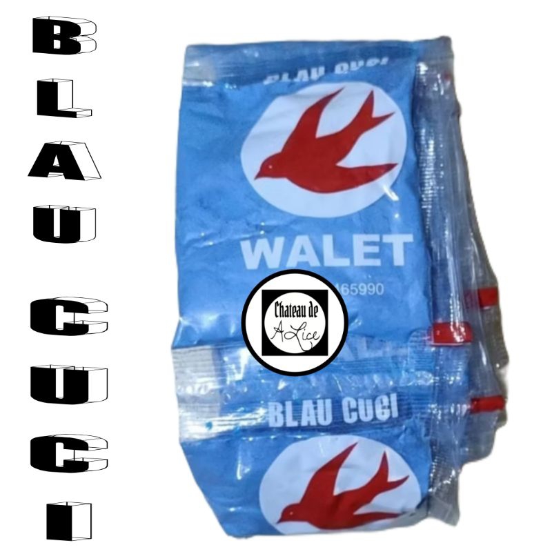 Blau cuci KONDO KONDO BLAUBubuk / Blao / Belawu /Mencerahkan Dan Pemutih Pakaian