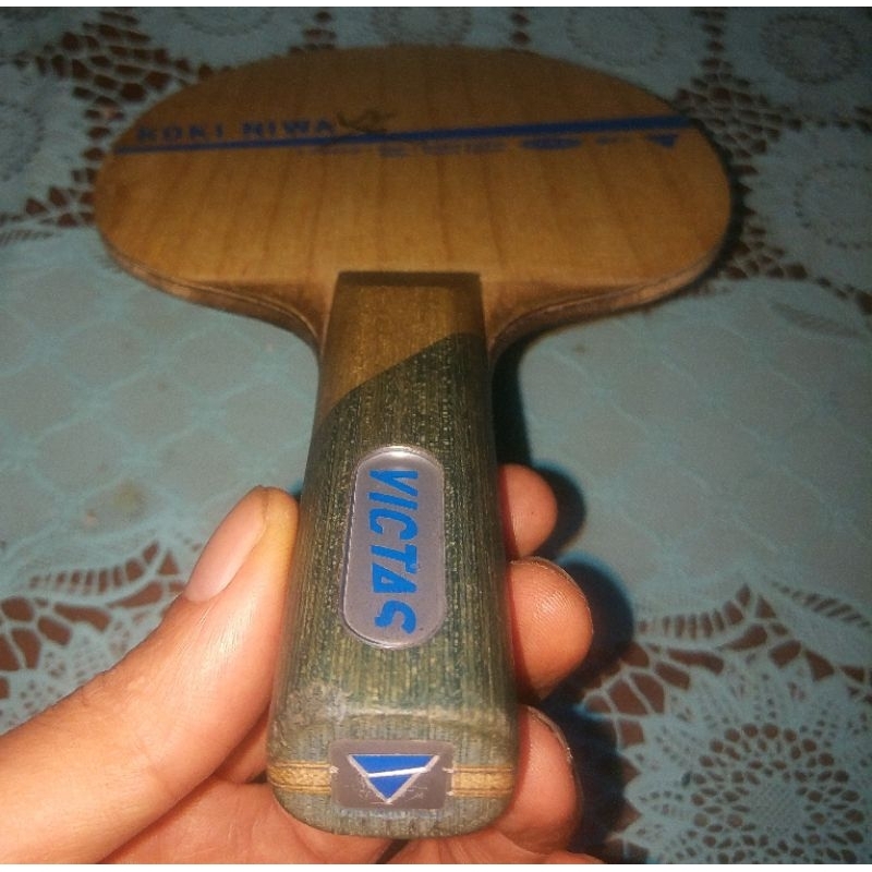 kayu bet pingpong tenis meja victas koki niwa carbon