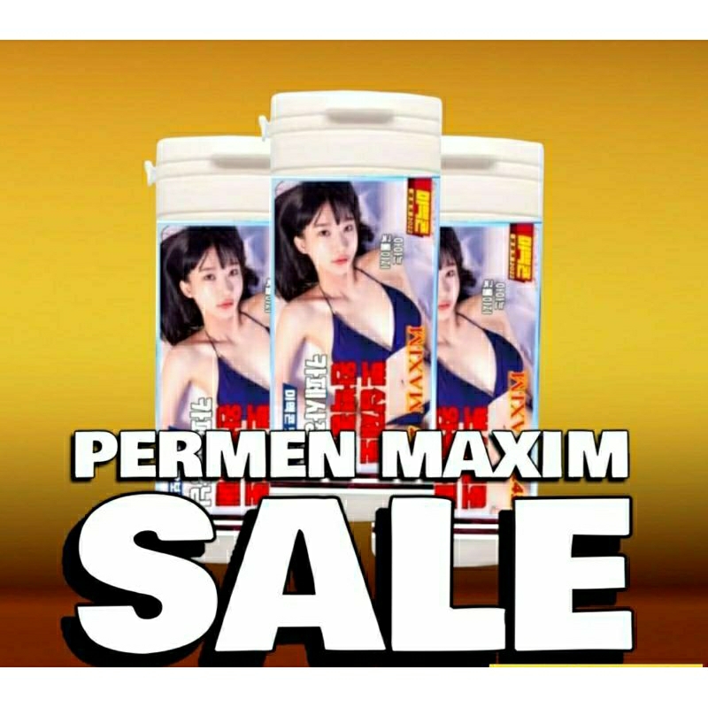 MAXIM GUM Permen Karet Cinta Perangsan Wanita Import Asli 100% Original Korea