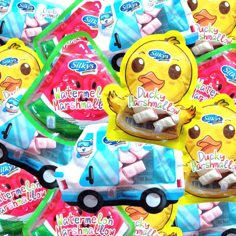 

[HALAL] SILKYS MARSHMALLOW 12GR/ MARSMELLOW SILKYS 1 PCS