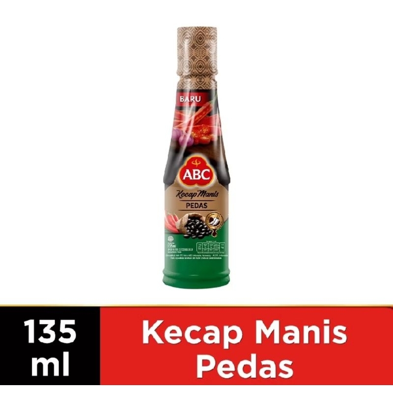 

kecap manis pedas abc 135ml