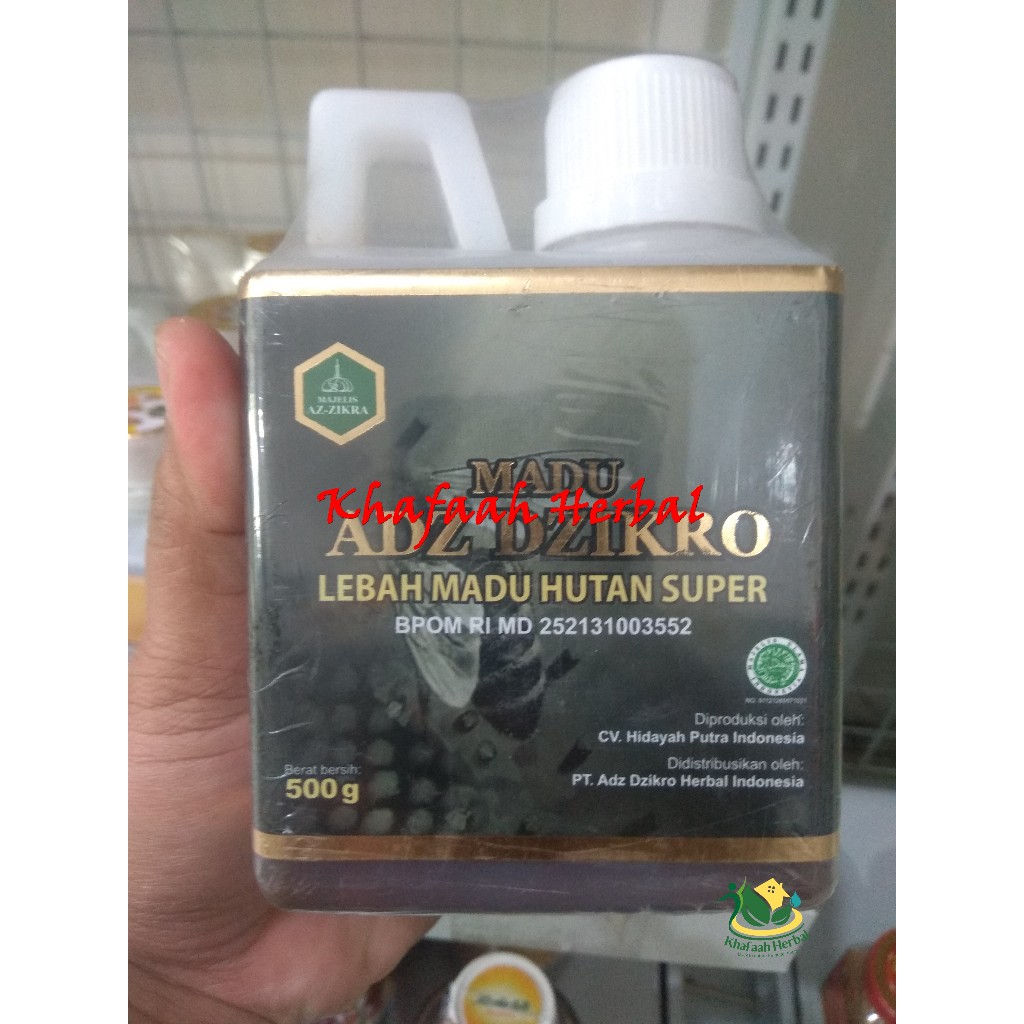 

Madu Adz Dzikro Lebah Madu Hutan Super 500gr