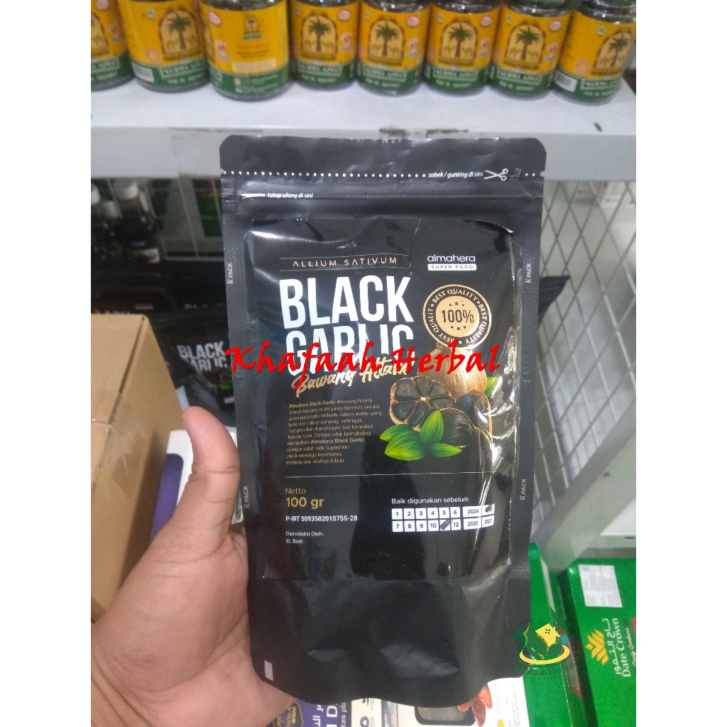 

ALMAHERA Black Garlic Bawang Hitam Tunggal Super Food