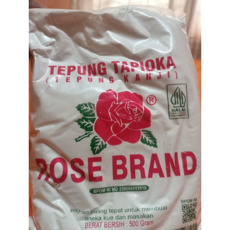 

Tapioka Rose Brand Berat Bersih: 500 Gram