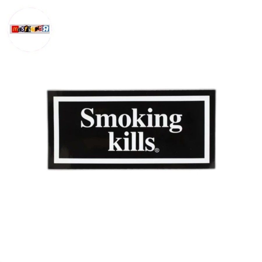 

sticker Smoking Kills FR2 logo stiker fuckingrabbit Japan