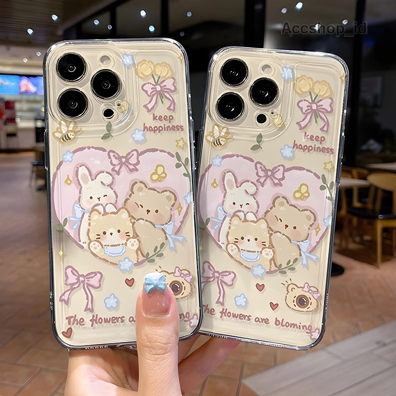 SS1065 SOFTCASE CASE SILIKON ANIMAL AND FRIEND COMPATIBLE FOR OPPO A1 A1K A3S A3X A5 A5X A5S A7 A8 A