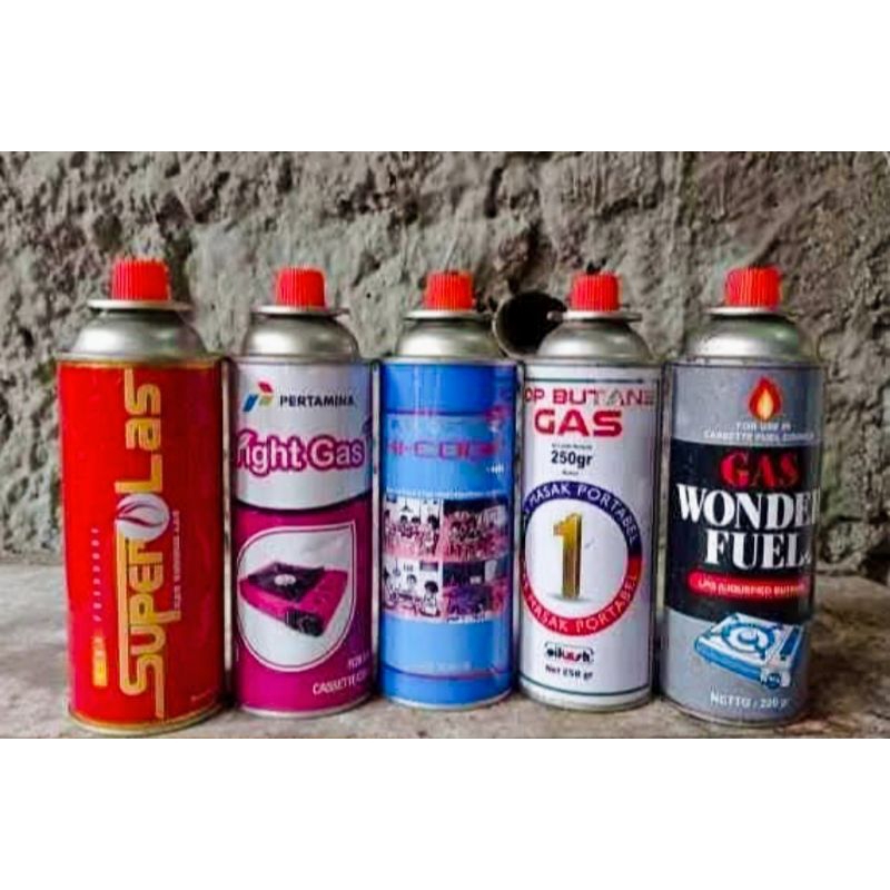 Kaleng Gas portable kosong
