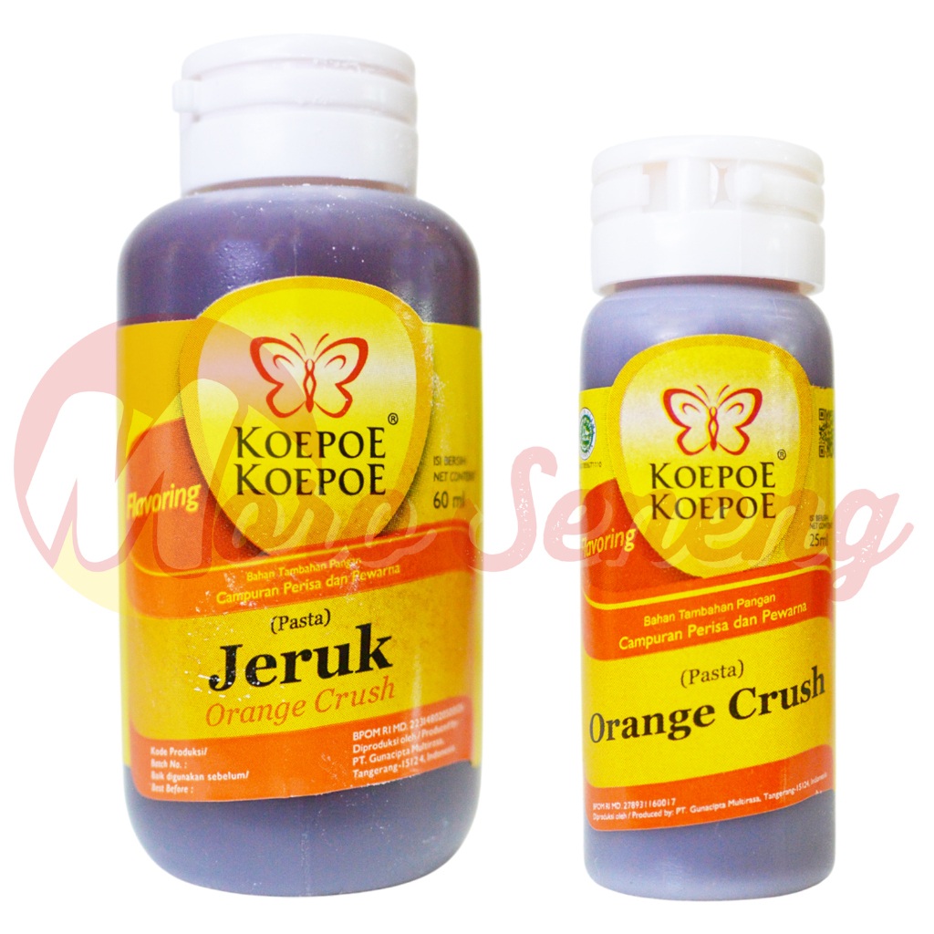 

Pasta Jeruk Kupu Perisa Orange Crush Koepoe Food Flavoring