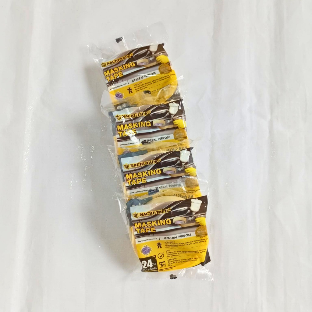 

Nachi Lakban Kertas 24mm Masking Tape 2 Inch