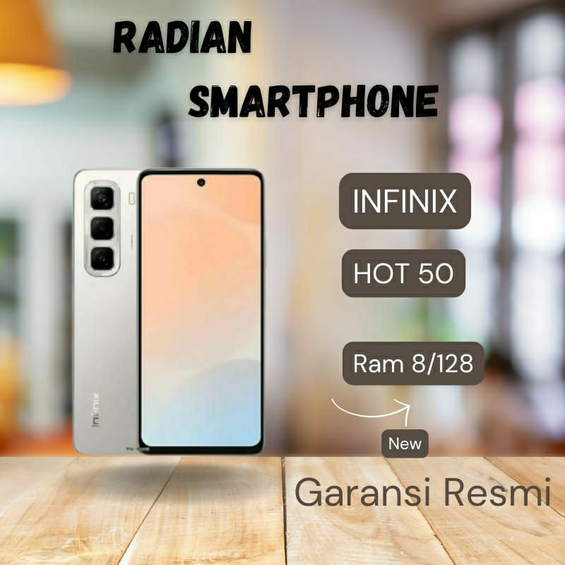 infinix Hot 50 8/128 New Garansi Resmi Infinix Indonesia