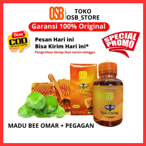 

OSB Madu Bee Omar + Pegagan 100% Original