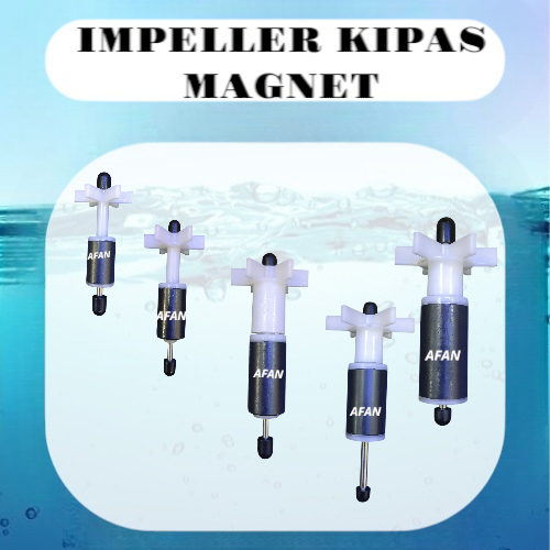 ROTOR KIPAS IMPELLER MAGNET MESIN POMPA CELUP SPAREPART AQUARIUM