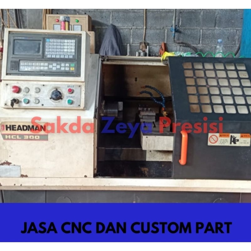 JASA CNC BUBUT CUSTOM PART MESIN PRESISI