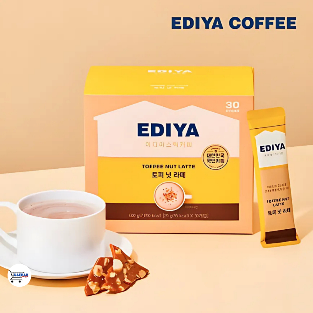 

Ediya Coffee Toffee Nut Latte 30T