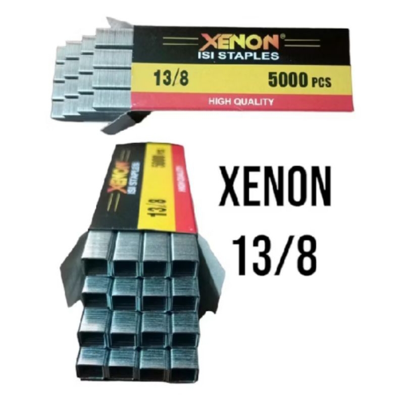 

Isi Ulang Staples Tembak Xenon 13/8 Refill Staple Gun Tacker 8mm