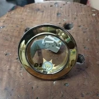 EVACO Downlight Downlite Halogen MR16 Gold Silver Body Tebal Tidak Mengecewakan / Rumah Lampu Spot L