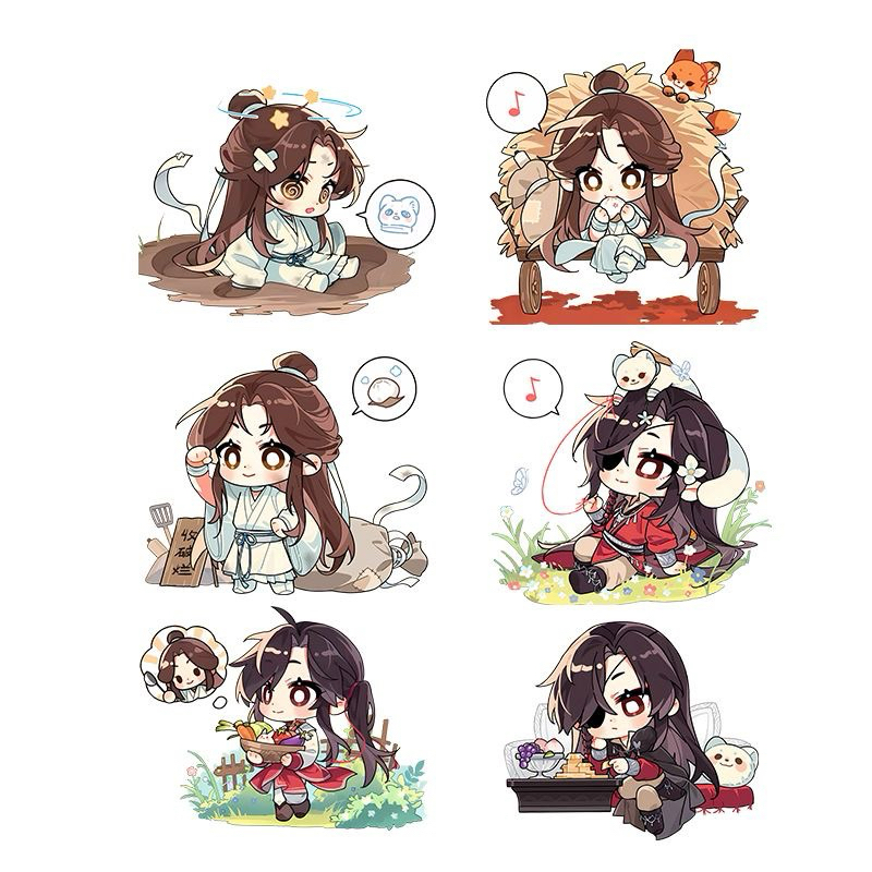 [Ready Stock] Acrylic Standee Tian Guan Ci Fu | Heaven Official’s Blessing | Standee Xie Lian & Hua 