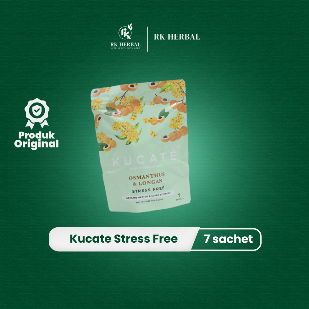 

Kucate Stress Free - Tea Kesehatan Dengan ekstak bunga osmanthus 7 sachet