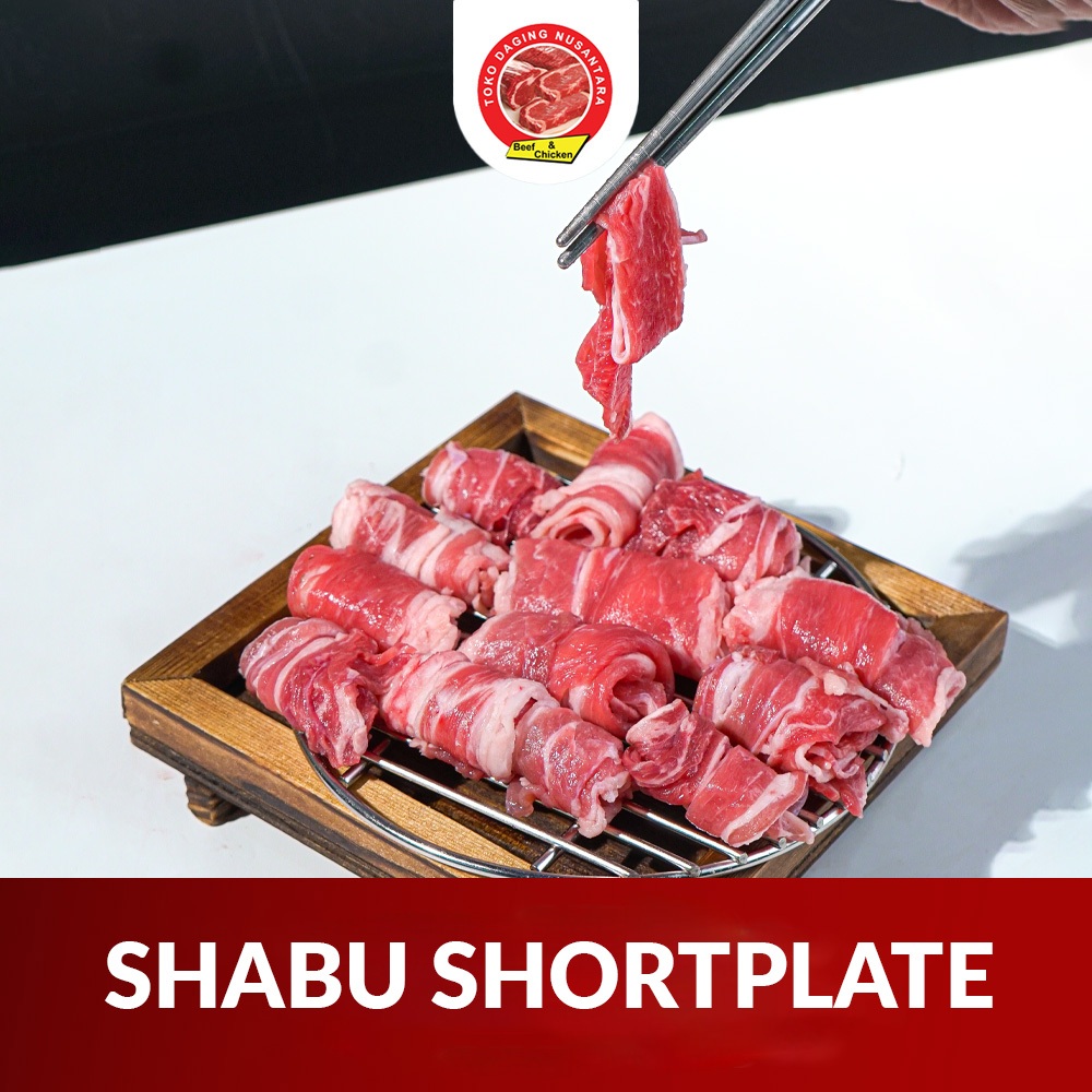 

DAGING SAPI SHABU SLICE SHORT PLATE 500g