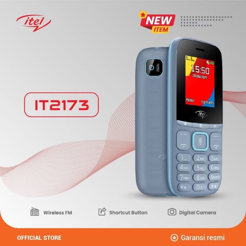 Itel 2173 dual sim garansi resmi