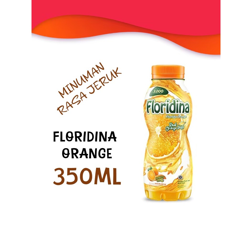 

Floridina Orange Minuman Botol Rasa Jeruk 350 ml