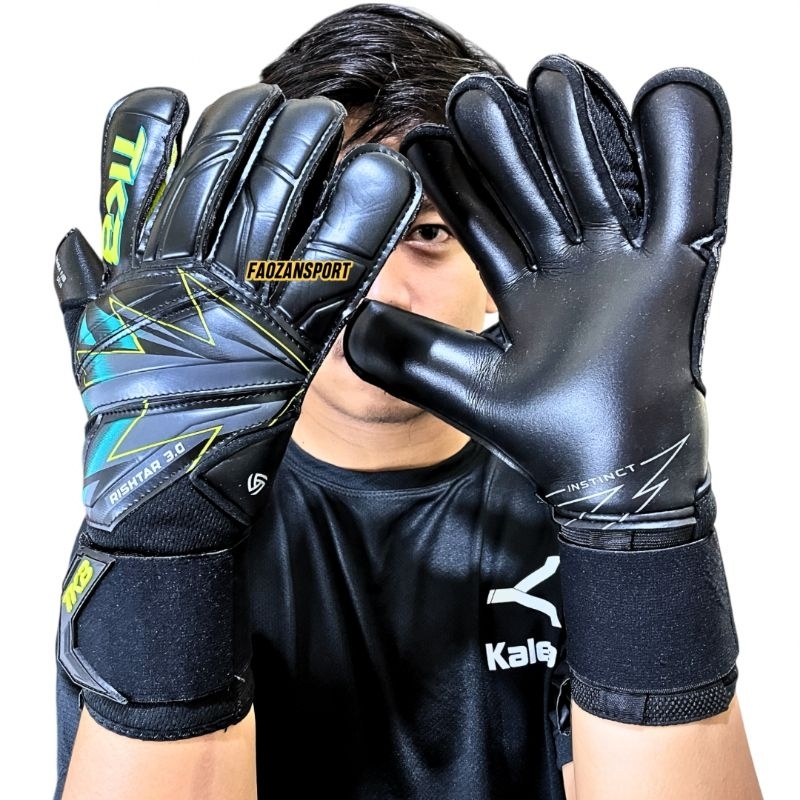 Goalkeeper gloves Tkb Rishtar 3.0 Instinct Vapor Cut Sarung tangan kiper sepakbola Tanpa tulang TKB