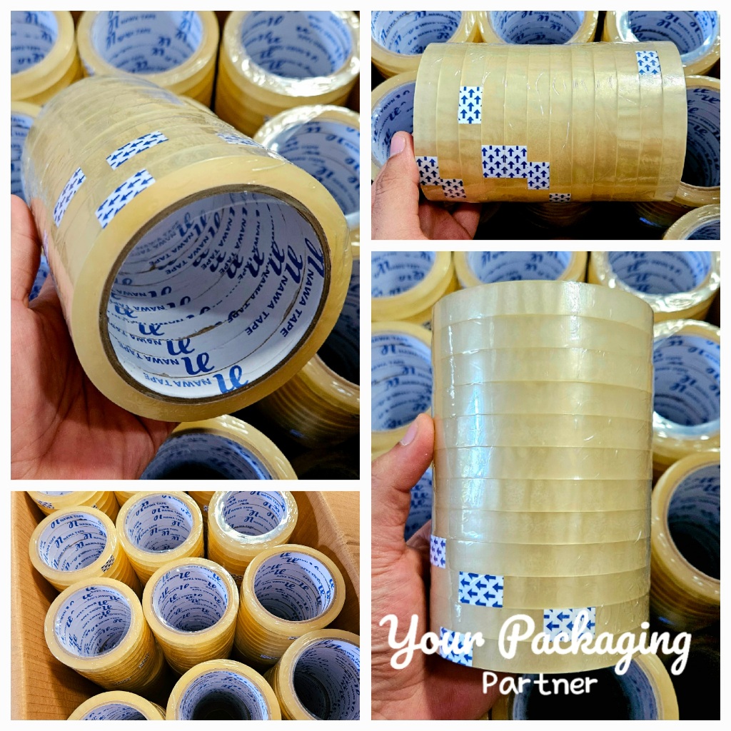 

(isi12) Lakban Bening Kecil 1 Jari 12mm 72 Yard Ekonomis Murah