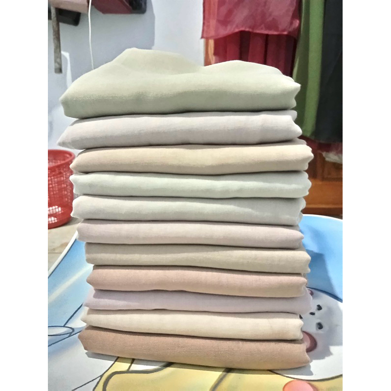 Hijab segi empat paris jadul premium//hijab paris termurah kain ny tebal