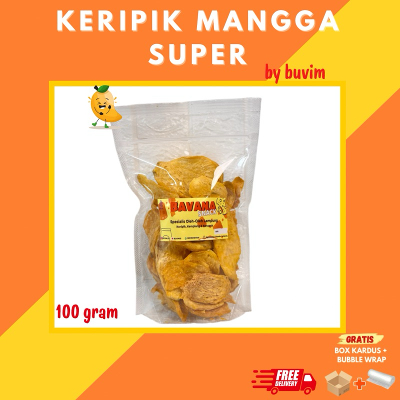 

KERIPIK MANGGA SUPER MANIS PREMIUM 100 g