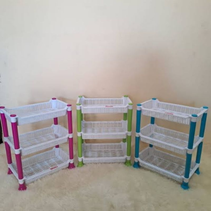 RAK MINI FLOWERS/RAK MINI KOSMETIK/RAK MINI DAPUR/RAK MINI SERBAGUNA