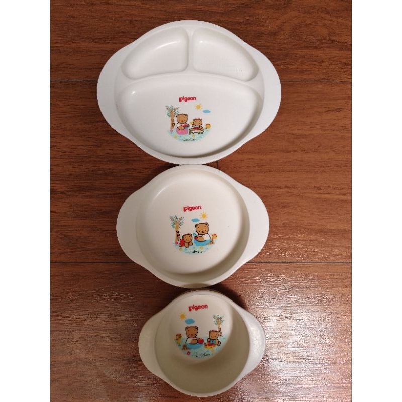 alat makan baby 1 set PIGEON ORIGINAL/ 1 SET ALAT MAKAN PIGEON