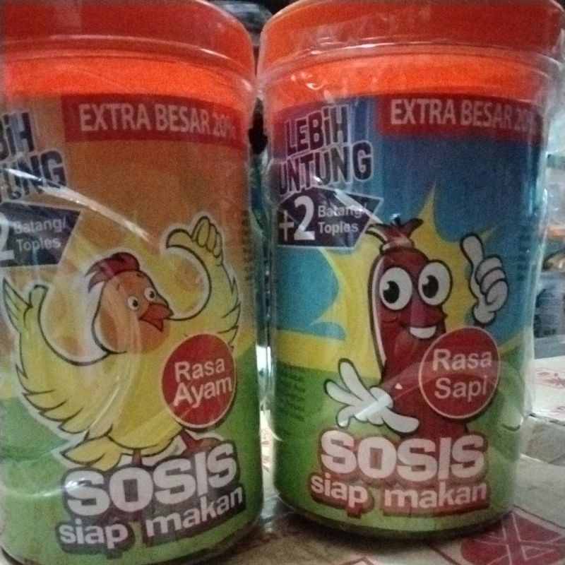 

Sosis rasa ayam dan sapi