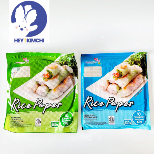 

JAVAsuperfood 10 lembar Rice Paper HALAL Vietnamese Spring Roll Kulit Lumpia Vietnam Salad Wrap Banh Trang