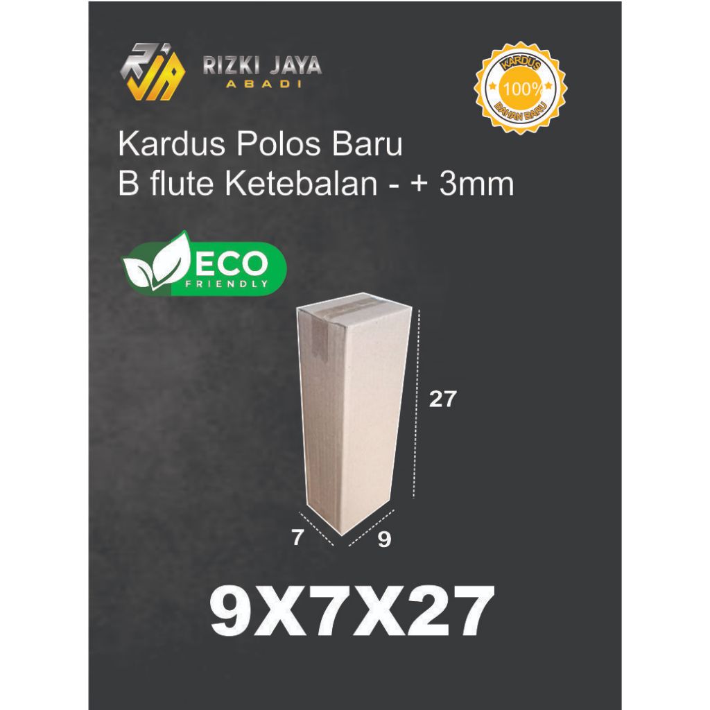 

KARDUS 9X7X27 KARTON BOX PACKAGING