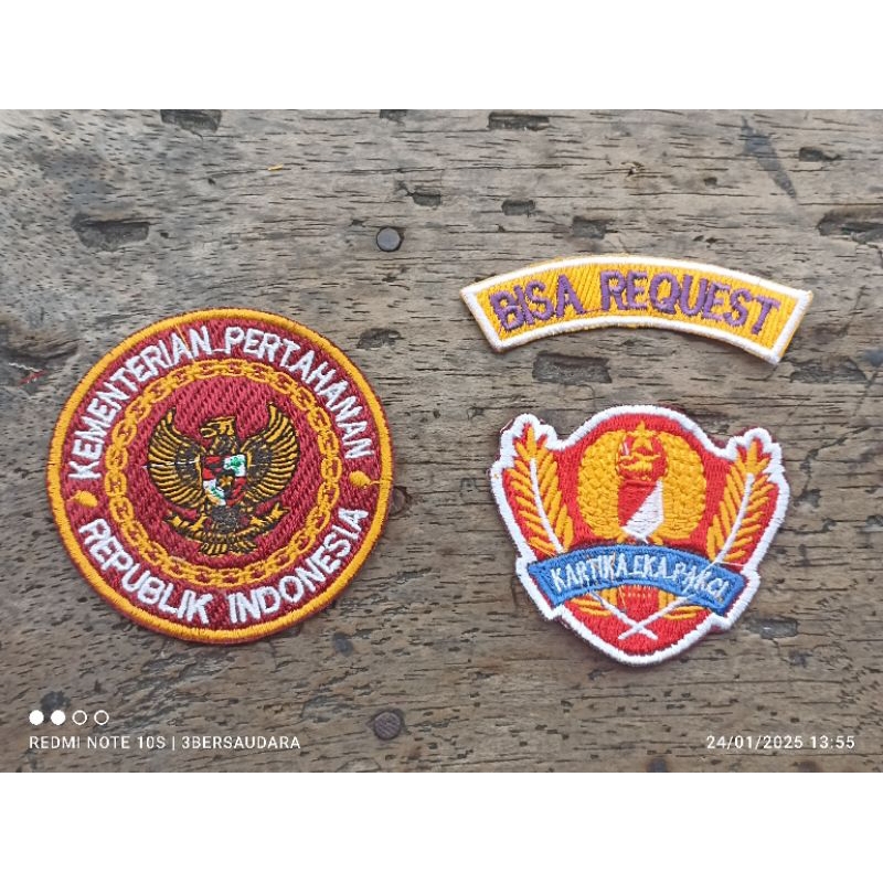 Atribut PDH Kemhan/PDH pns/PDH Belanegara