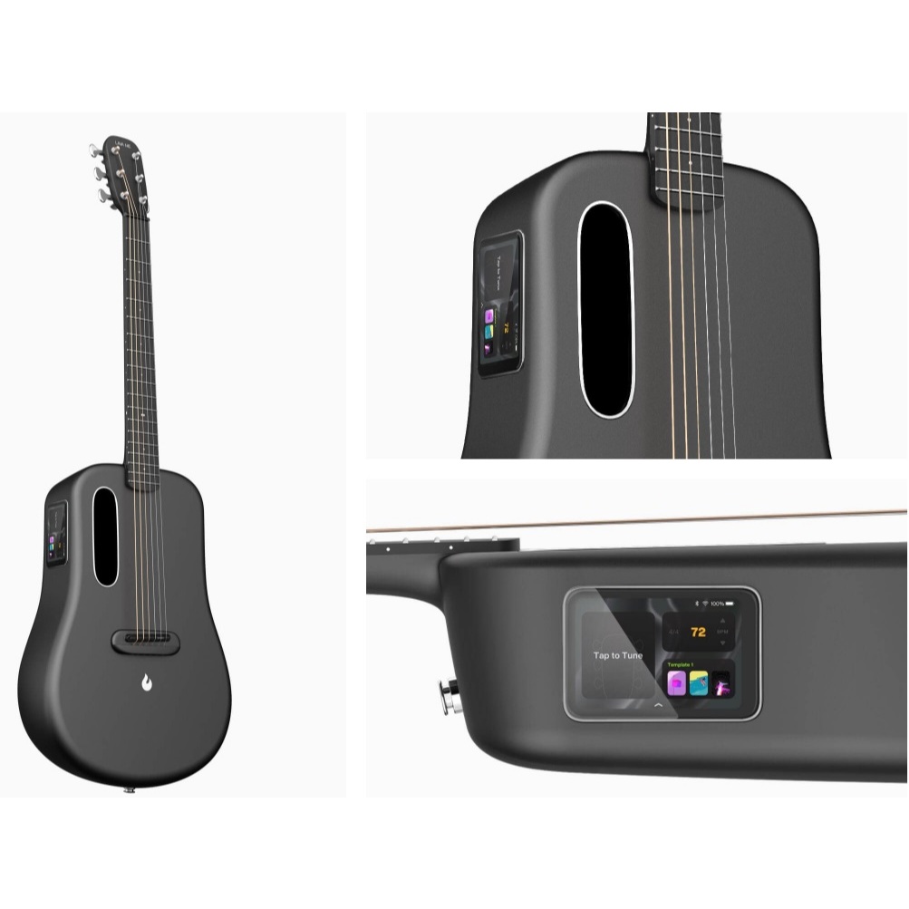Gitar LAVA ME 3 36 INCH Carbon Fiber Gitar FREE PACKING KAYU