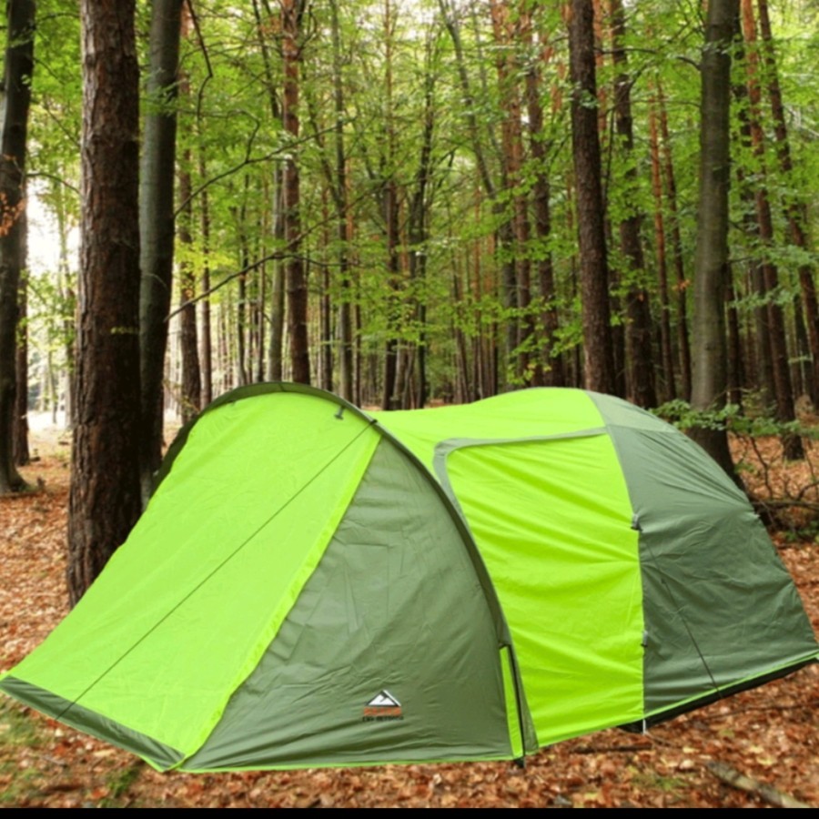 Tenda Camping Family Dome LWY Outdoor Elite / Tenda Keluarga Kapasitas 4-5 Orang Double Layer