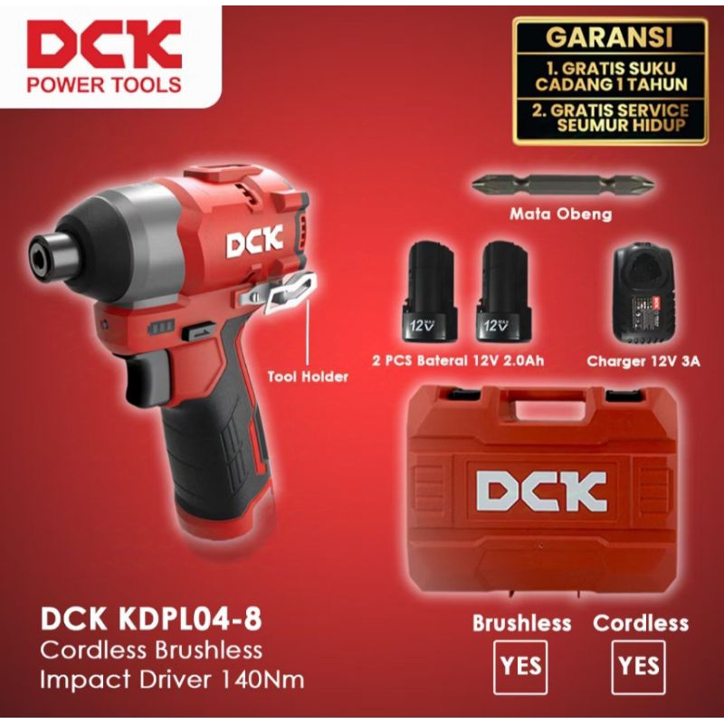 DCK KDPl04-8 Impact Driver 140Nm