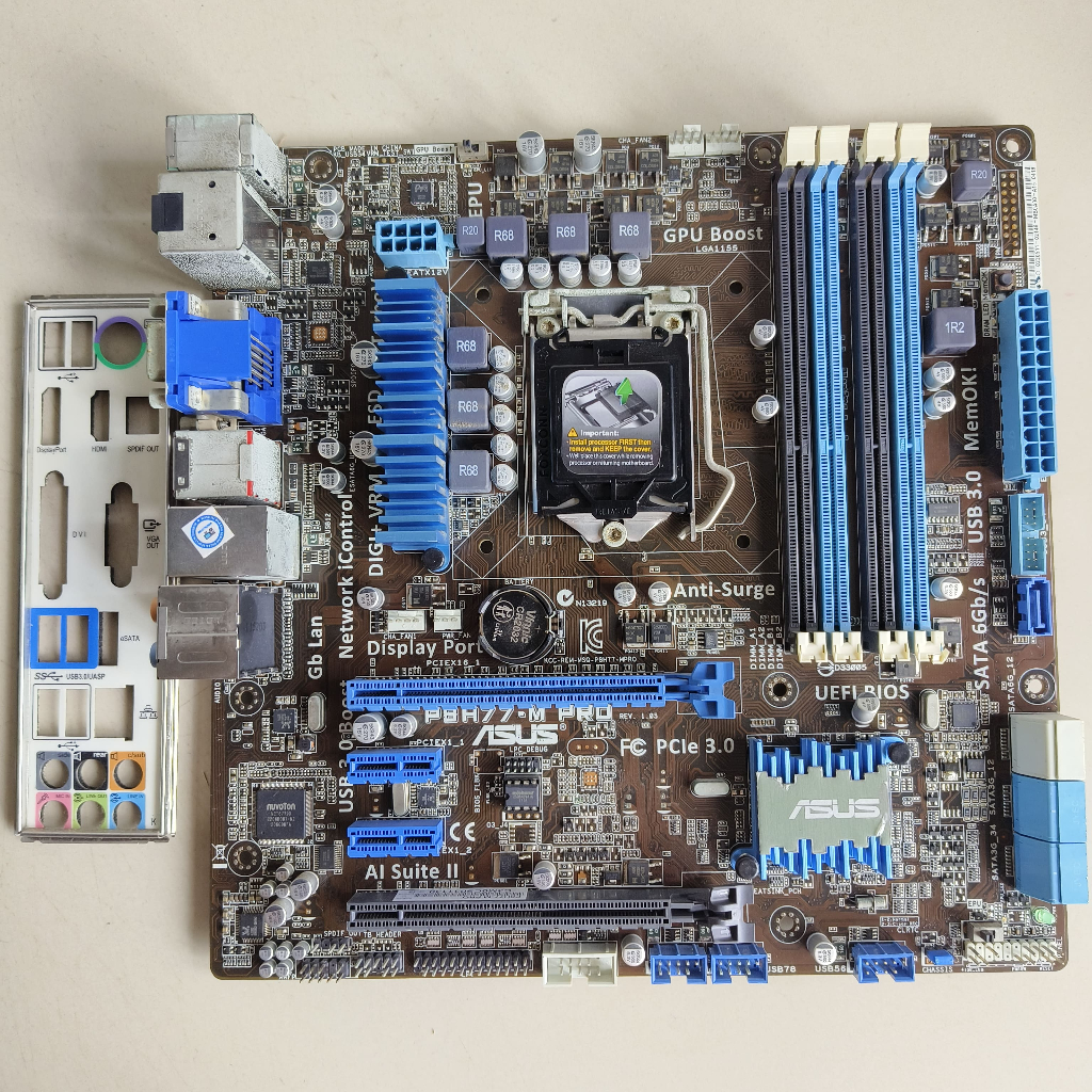 MOTHERBOARD GAMING ASUS P8H77-M PRO LGA 1155 V1